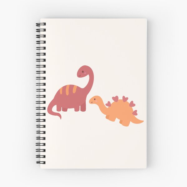 Item preview, dinosaurios granate y naranja designed and sold by Camille Albers.
