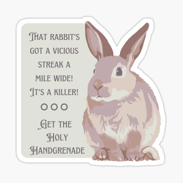 Item preview, Vicious Rabbit designed and sold by Unhinged Heather.