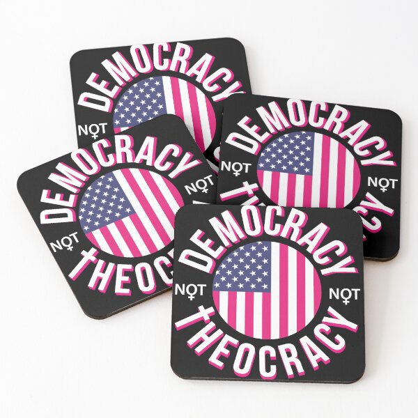 Item preview, Democracy not theocracy designed and sold by Bubsart78.