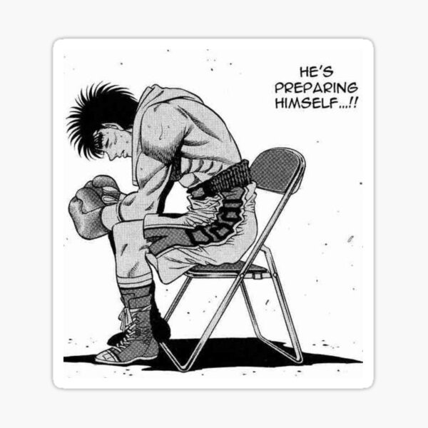 ippo makunouchi Sticker