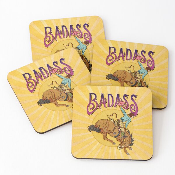Item preview, RIGHTEOUS RODEO Badass designed and sold by rorabeenie.
