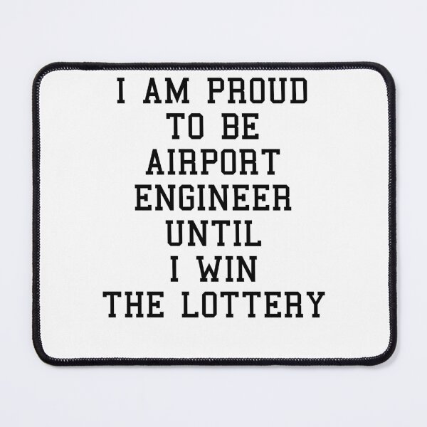 Item preview, Funny Airport Engineer Sayings designed and sold by SydneyLoving.
