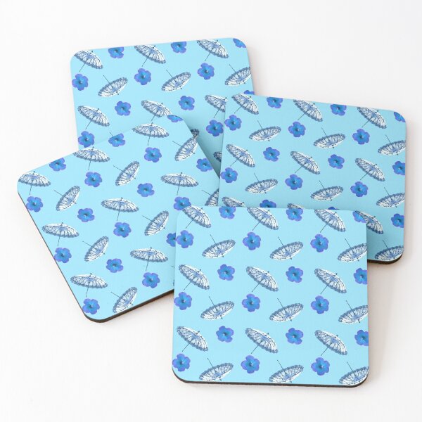 Item preview, Summer breeze umbrella and flowers pattern photo collage designed and sold by kikidu21.