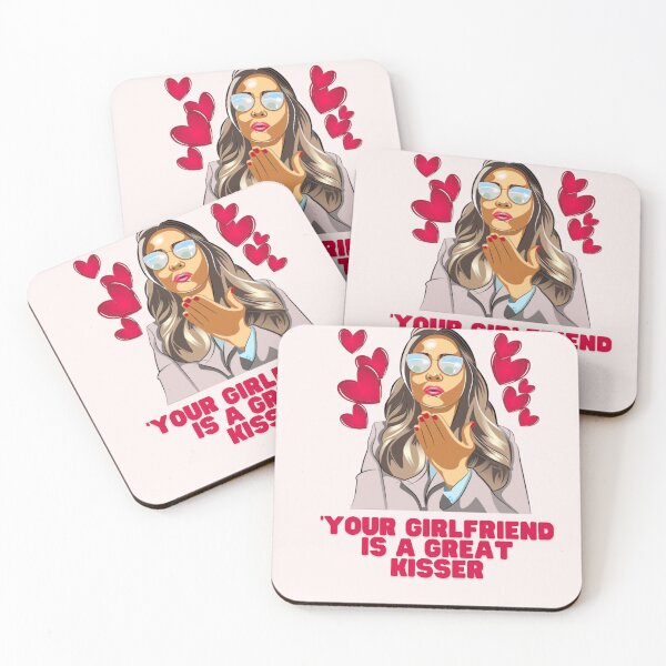 Item preview, your girlfriend is a great kisser t-shirts designed and sold by BLUE  bubble.