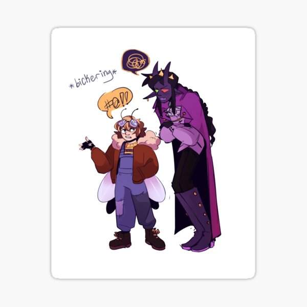 Bickering (origins beeduo) Sticker