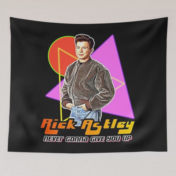 Item preview, Rick Never Gonna 90s Style Fan Art designed and sold by tukyxypala151.