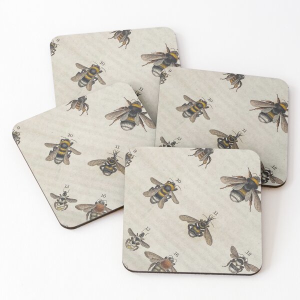 Item preview, Bumble bees crop designed and sold by Lloyd Library & Museum.