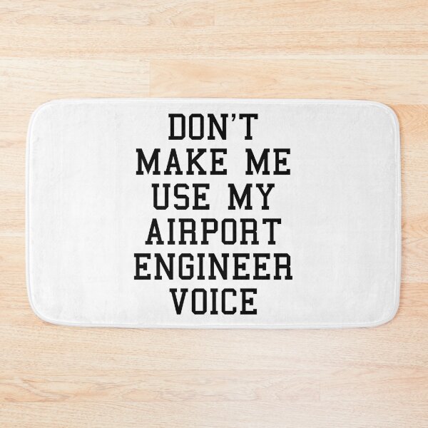 Item preview, Funny Airport Engineer Sayings designed and sold by SydneyLoving.