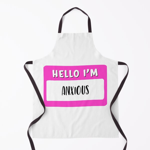 Item preview, hello im anxious Social Anxiety Pink designed and sold by mariahmoniquedesign.