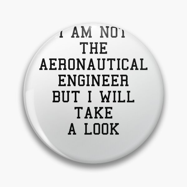 Item preview, Funny AERONAUTICAL Engineer Sayings designed and sold by SydneyLoving.