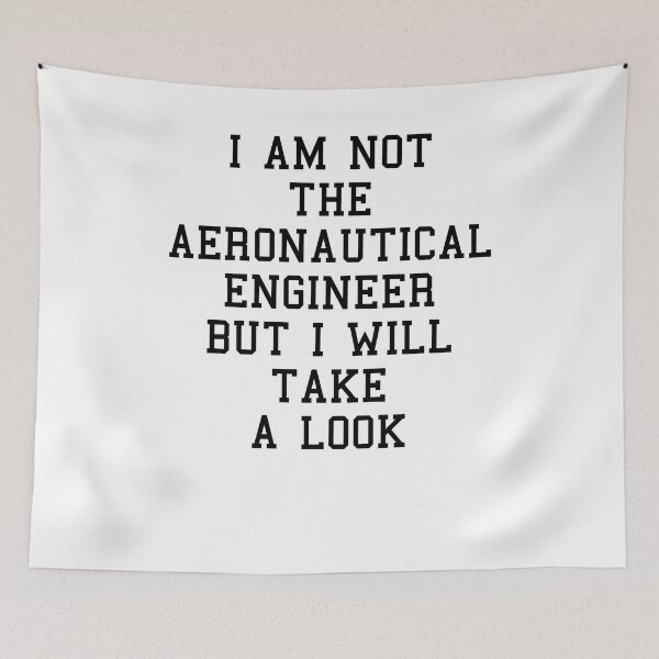 Item preview, Funny AERONAUTICAL Engineer Sayings designed and sold by SydneyLoving.