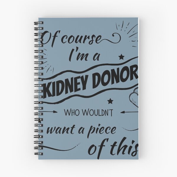 Item preview, Of Course I Am A Kidney Donor Funny Black Typography Design designed and sold by Gramsta.