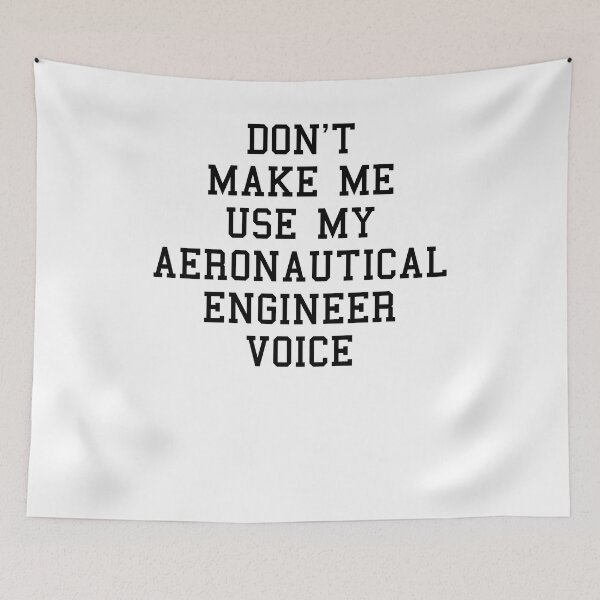 Item preview, Funny AERONAUTICAL Engineer Sayings designed and sold by SydneyLoving.