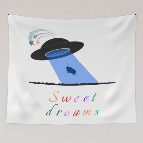 Item preview, sweet dreams cow designed and sold by celadonshop.