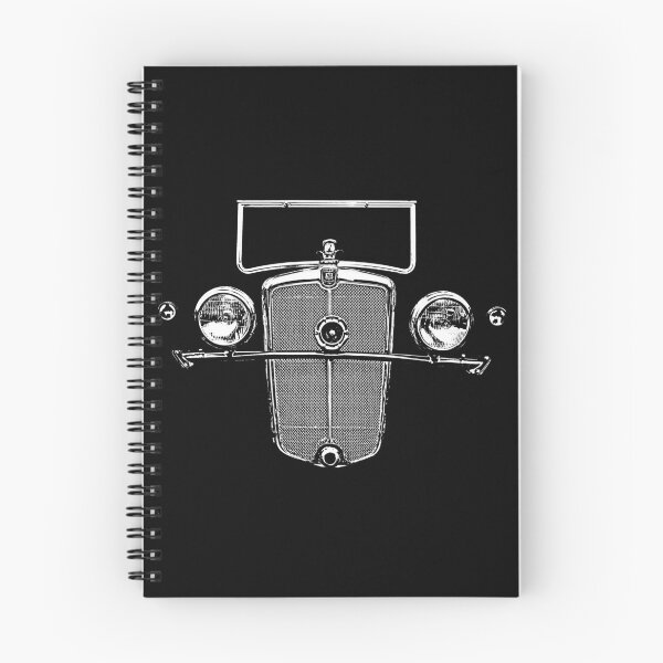 Item preview, Morris 10-4 1930s British classic car minimal white designed and sold by soitwouldseem.