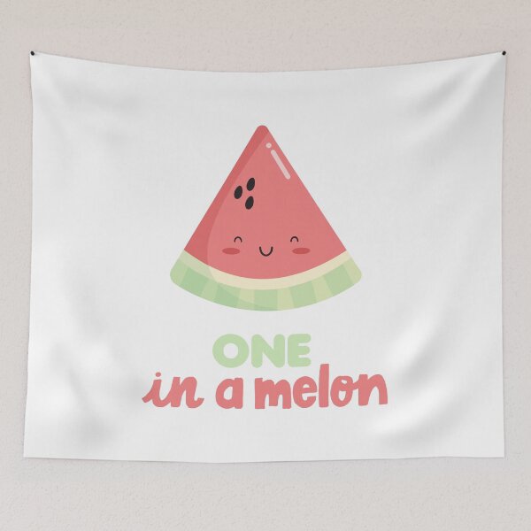 Item preview, Watermelon one in a million, one in a melon design designed and sold by high5doodle.