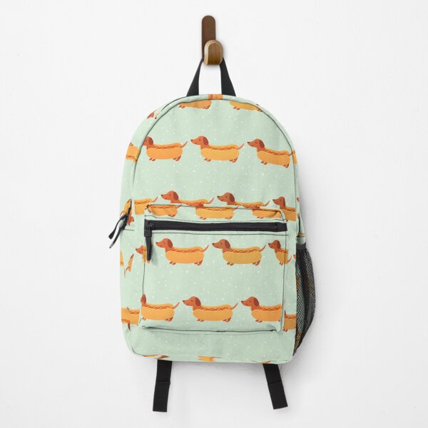 Item preview, Dachshund Hot Dog Wiener Dog  designed and sold by happylilclouds.