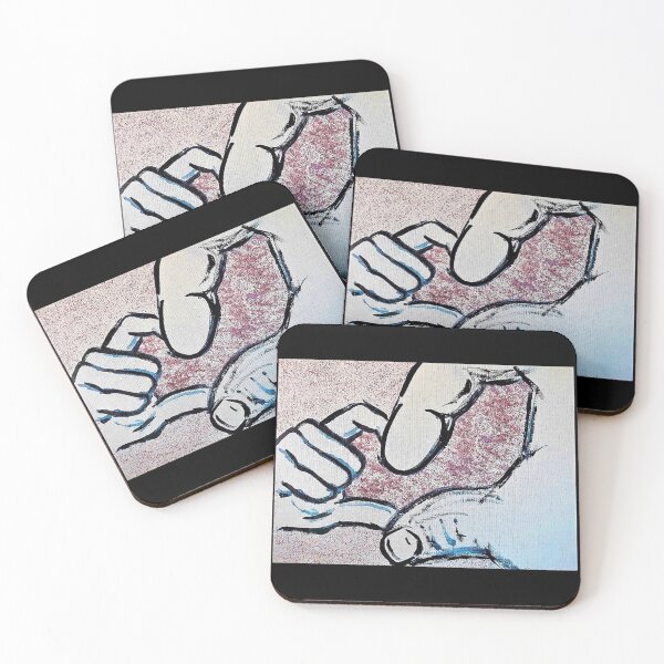 Item preview, Heart Hand Friends Paint designed and sold by craftsbydaphy.