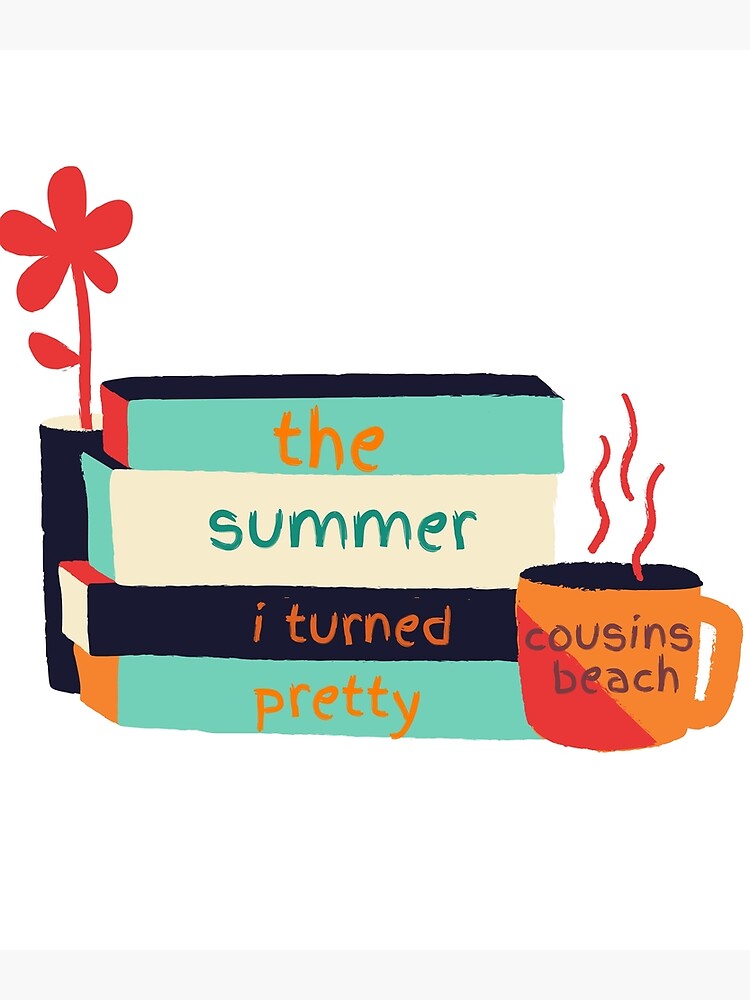 Cousins Beach The Summer I Turned Pretty Beach Sign Sticker for Sale by  two7designs