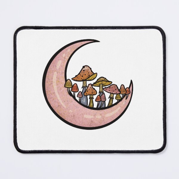Item preview, Vintage Mushroom Moon designed and sold by WORMWOODstudio.