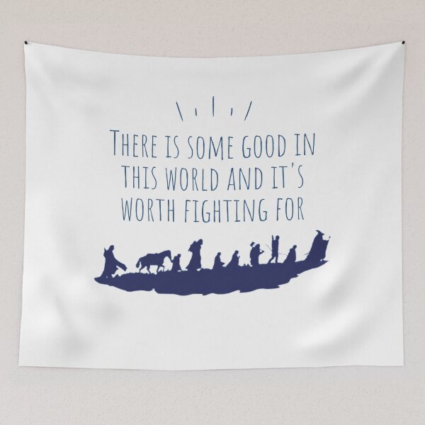 Item preview, There is Some Good in This World - Fellowship - White - Fantasy designed and sold by Fenay Designs.