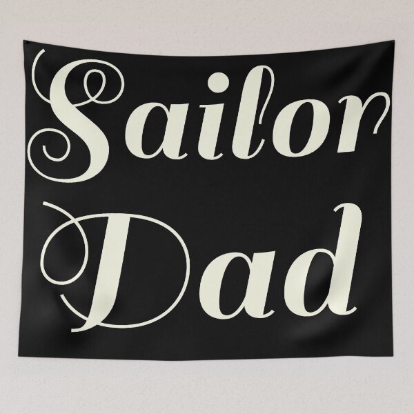 Item preview, sailor dad, seafarer sayings, cool seafaring shirts designed and sold by Kirei-Lily.