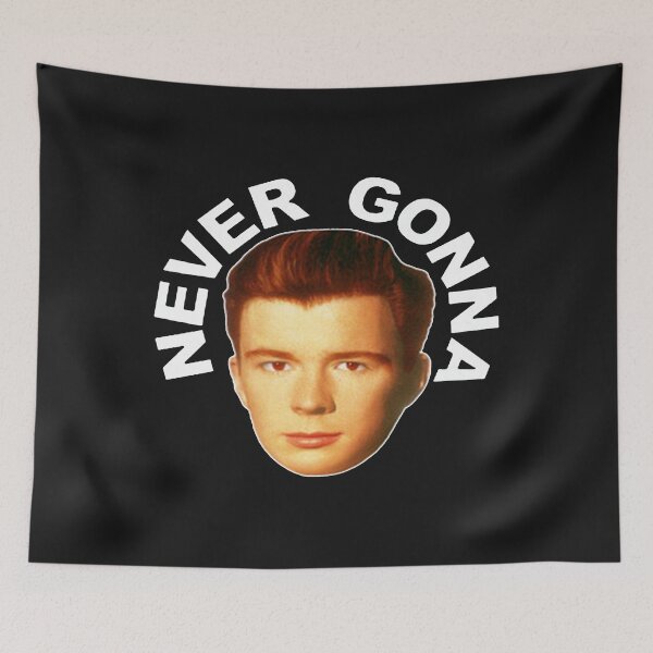 Item preview, Rick Retro Never Gonna Roll FanArt Tribute designed and sold by raecashaeba675.
