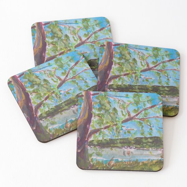 Item preview, Willows on Cayuga Lake designed and sold by Anna Effenberger Art.