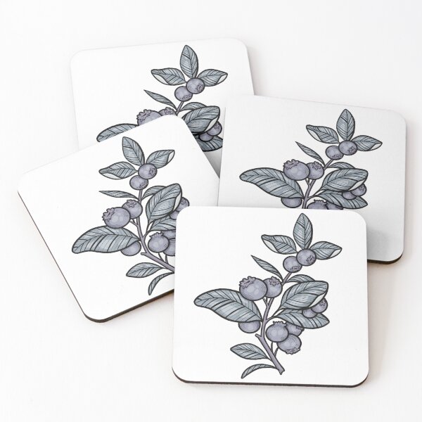 Item preview, Blueberry Branch designed and sold by WORMWOODstudio.
