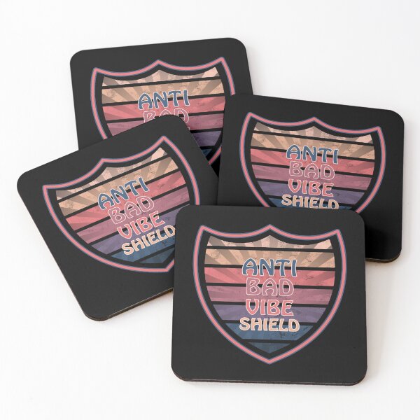 Item preview, Anti-bad vibe shield retro vintage designed and sold by starseedgems.