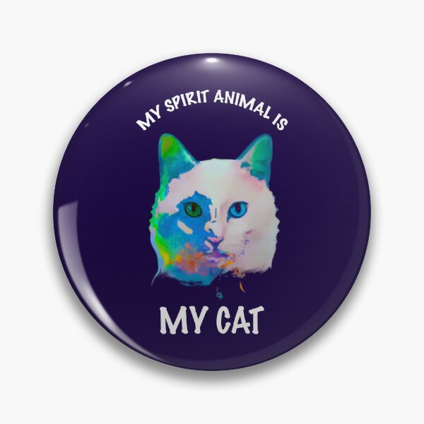 Item preview, Cat is my spirit animal designed and sold by Asweet1.