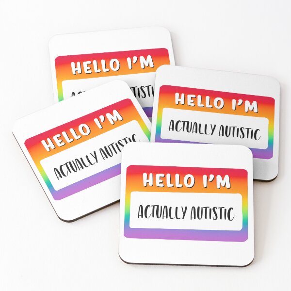 Item preview, hello im actually autistic designed and sold by mariahmoniquedesign.