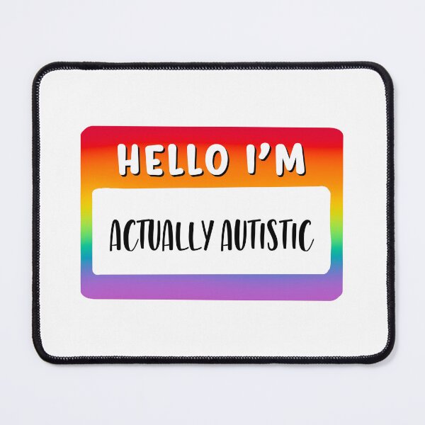 Item preview, hello im actually autistic designed and sold by mariahmoniquedesign.