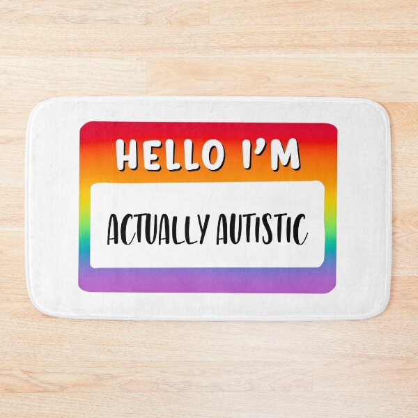 Item preview, hello im actually autistic designed and sold by mariahmoniquedesign.
