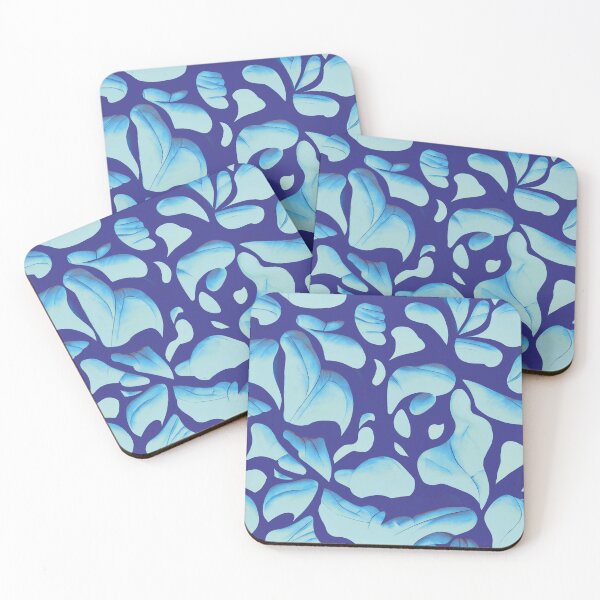 Item preview, Repeat Pattern | Blue Flying Petals designed and sold by TMBTM.