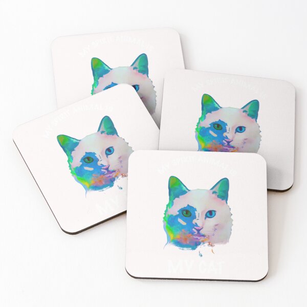 Item preview, Cat is my spirit animal designed and sold by Asweet1.