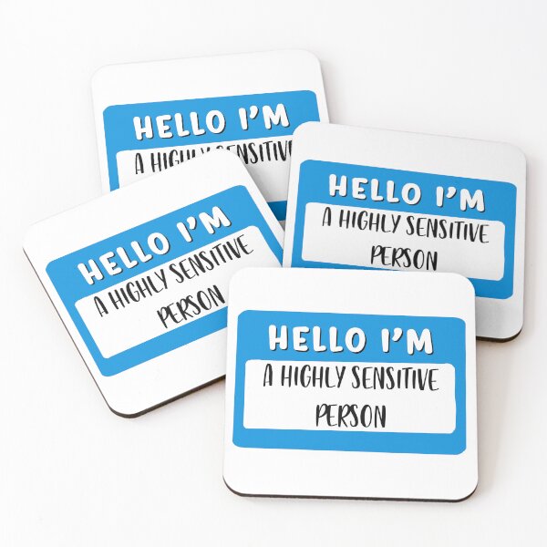 Item preview, hello im highly sensitive person designed and sold by mariahmoniquedesign.