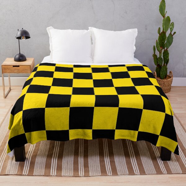 Aperçu de l'œuvre Cornish Kernow/Kilkenny Black Gold Checker Design rétro créée et vendue par ModSupporters.