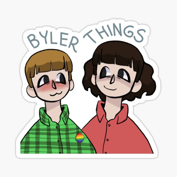 Item preview, Byler Will And Mike Stranger Things Ship Design  designed and sold by Didon  On Demand.