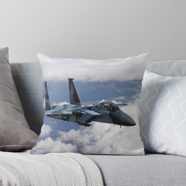 Item preview, An F-15C Aggressor flies over a mountain range. designed and sold by StocktrekImages.