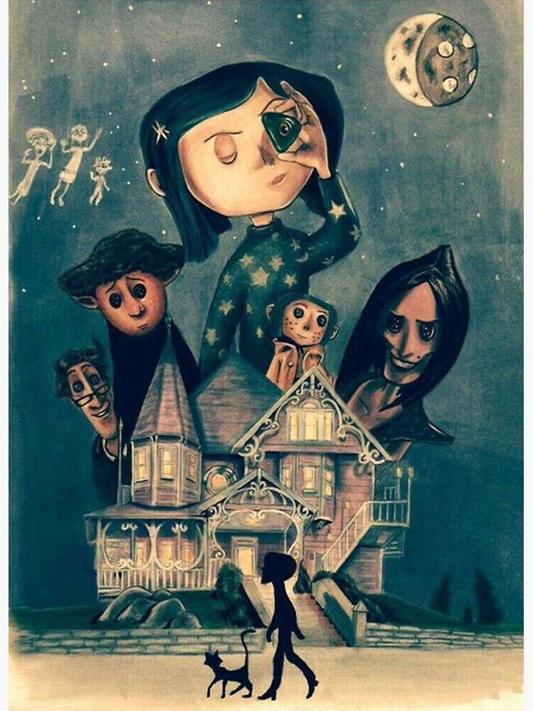 Movie Coraline Poster, Canvas Posters