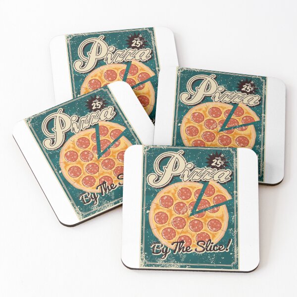 Item preview, Retro pepperoni pizza advertisement designed and sold by williefosterr.