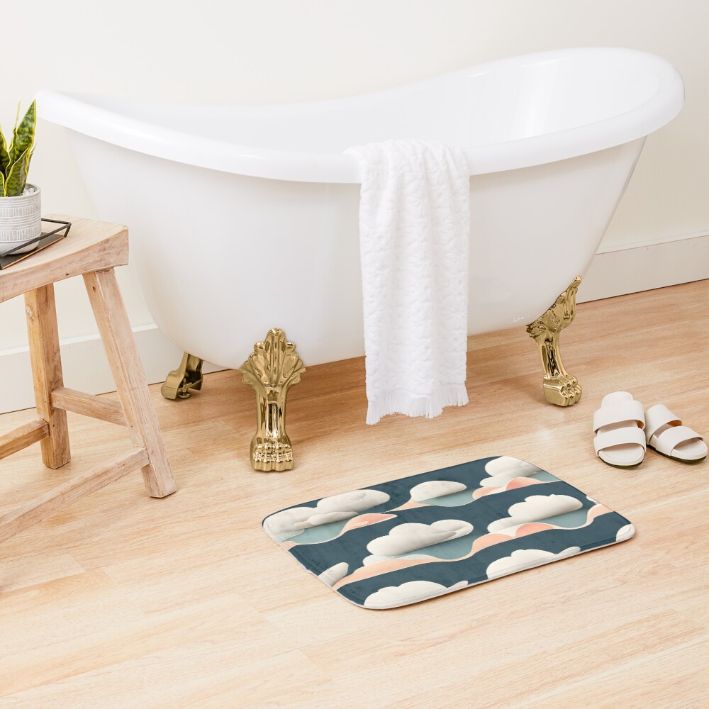 Item preview, Bath Mat designed and sold by boldcloud.