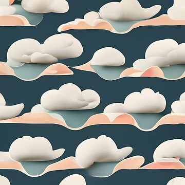 Artwork thumbnail, Clouds pattern by boldcloud