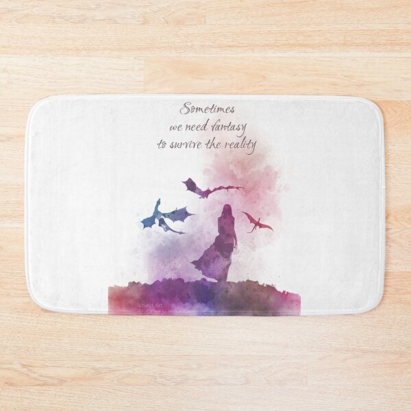 Item preview, "Sometimes we need fantasy to survive the reality" Dragon Fantasy Art#Quotes designed and sold by ArtFantasyGames.