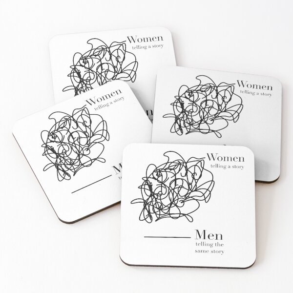 Item preview, Women telling story vs Men designed and sold by C. Tarantino.
