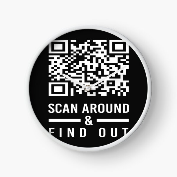 Item preview, Rick Roll QR code Scan Around & Find Out Black designed and sold by raecashaeba675.