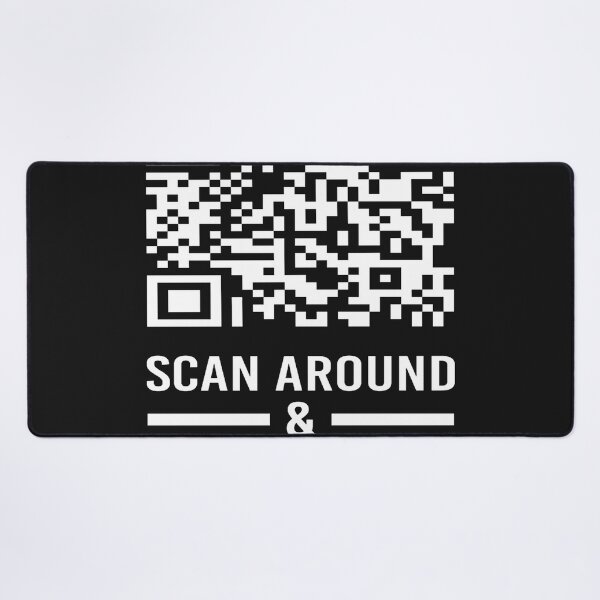 Item preview, Rick Roll QR code Scan Around & Find Out Black designed and sold by raecashaeba675.