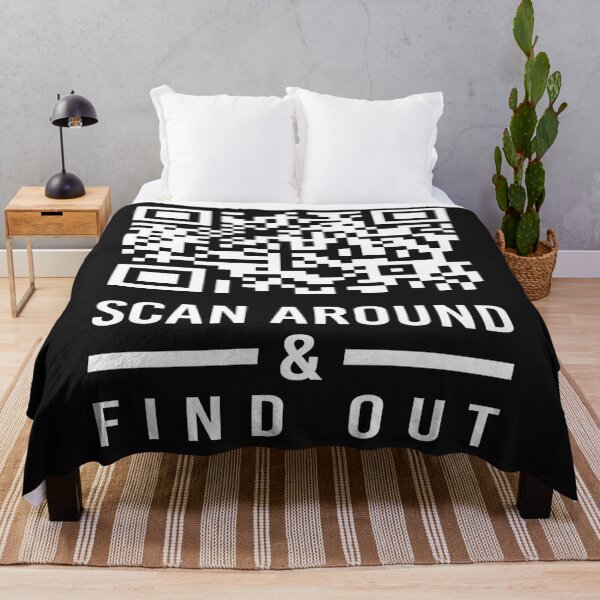 Item preview, Rick Roll QR code Scan Around & Find Out Black designed and sold by raecashaeba675.