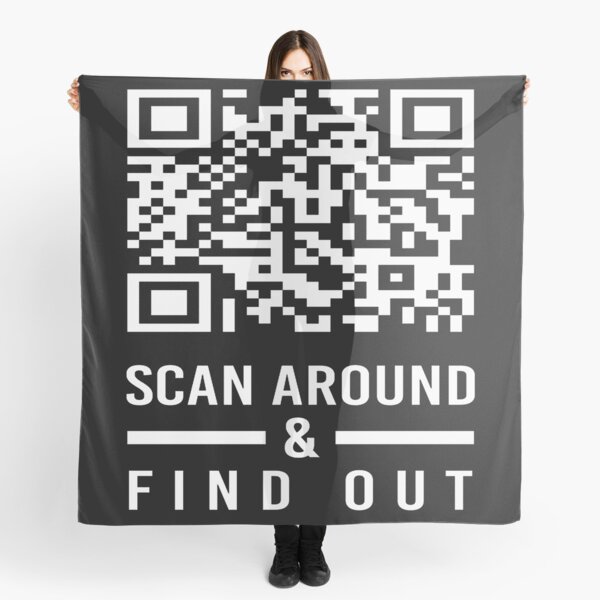 Item preview, Rick Roll QR code Scan Around & Find Out Black designed and sold by raecashaeba675.